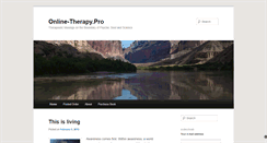 Desktop Screenshot of online-therapy.pro